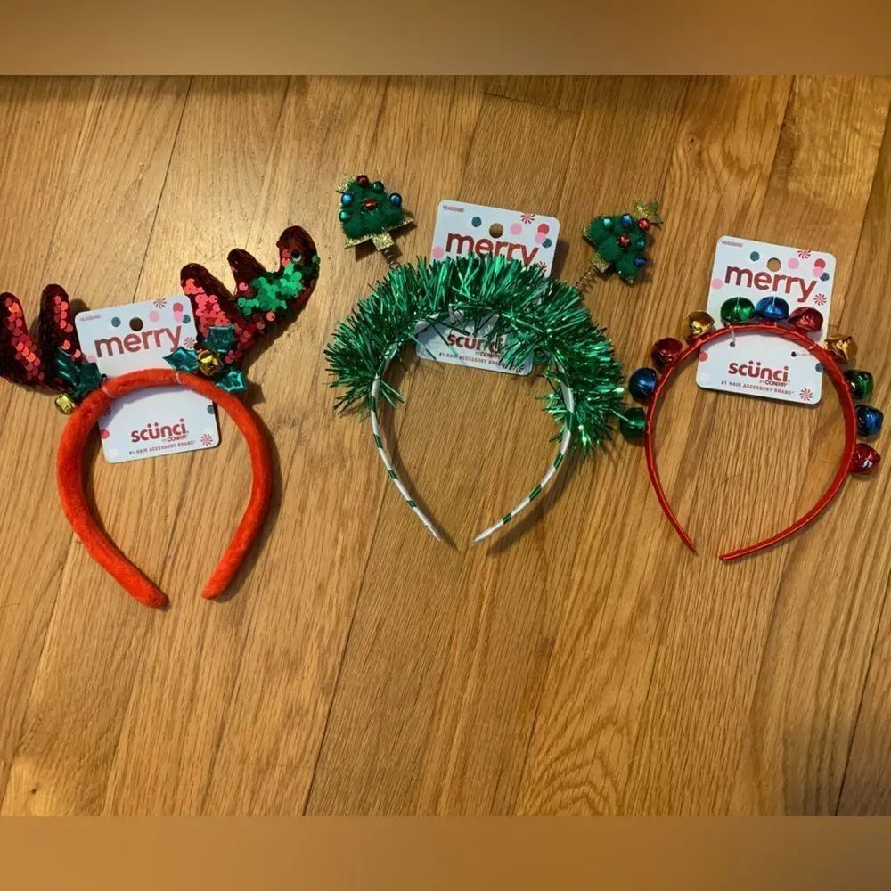 Scunci Christmas Headbands